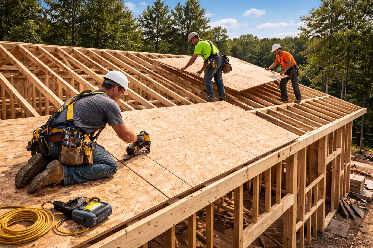 Metal Roof Installation service photo